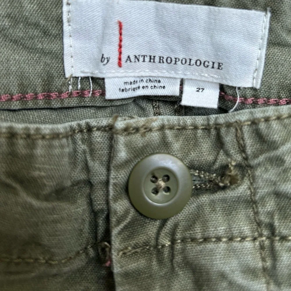 Antholropolie Embroidered Pants